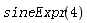 sineExpr(4)