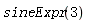 sineExpr(3)