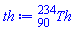 Iso(Th, 90, 234)