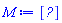 M := Vector[row](3, {(1) = A[1, 1], (2) = A[1, 2], (3) = A[1, 3]})