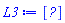 L3 := Matrix(3, 1, {(1, 1) = 34, (2, 1) = 5, (3, 1) = -11})
