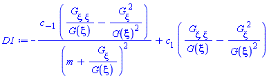 -c[-1]*((diff(diff(G(xi), xi), xi))/G(xi)-(diff(G(xi), xi))^2/G(xi)^2)/(m+(diff(G(xi), xi))/G(xi))^2+c[1]*((diff(diff(G(xi), xi), xi))/G(xi)-(diff(G(xi), xi))^2/G(xi)^2)