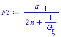 a[-1]/(2*n+1/(diff(G(xi), xi)))