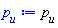 `#mi("p",mathcolor="#000000");`[`#mi("u",mathcolor="#000000");`]