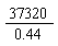 37320/(.44)