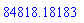 84818.18183