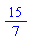 15/7