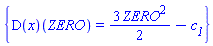 {(D(x))(ZERO) = (3/2)*ZERO^2-c__1}
