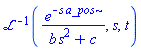 invlaplace(e^(-s*a_pos)/(b*s^2+c), s, t)