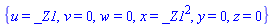 {u = _Z1, v = 0, w = 0, x = _Z1^2, y = 0, z = 0}