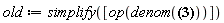 old := simplify([op(denom(-(4+(-2*x__0-2)*beta^2)^(1/2)/((-beta^2+1)^(1/2)*(-2+(x__0+1)*beta^2))))])