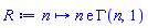 proc (n) options operator, arrow; n*exp(1)*GAMMA(n, 1) end proc
