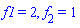 f1 = 2, f[2] = 1