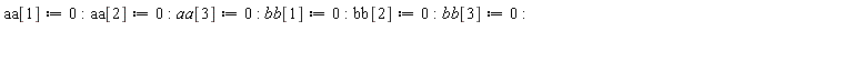 aa[1] := 0: