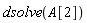 dsolve(A[2])