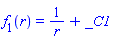 f[1](r) = 1/r+_C1
