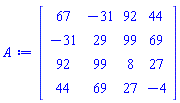 Matrix(%id = 18446744074411893814)