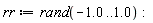 rr := rand(-1.0 .. 1.0)