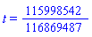 t = 115998542/116869487