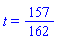 t = 157/162