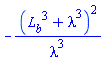 -(L__b^3+lambda^3)^2/lambda^3