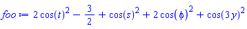 2*cos(t)^2-3/2+cos(s)^2+2*cos(phi)^2+cos(3*y)^2