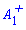 `#mscripts(mi("A"),mrow(mn("1")),mrow(mi("\`&plus;\`")),mrow(none()),mrow(none()),mrow(none()),mrow(none()))`