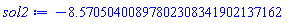 -8.57050400897802308341902137162