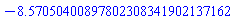 -8.57050400897802308341902137162