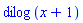 dilog(x+1)