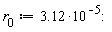 r[0] := 3.12*10^(-5)