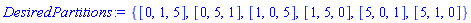 {[0, 1, 5], [0, 5, 1], [1, 0, 5], [1, 5, 0], [5, 0, 1], [5, 1, 0]}