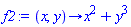 proc (x, y) options operator, arrow; x^2+y^3 end proc
