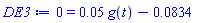 0 = 0.5e-1*g(t)-0.834e-1
