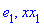 e[1], xx[1]