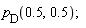 p__D(.5, .5)