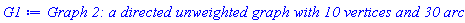 GRAPHLN(directed, unweighted, [1, 2, 3, 4, 5, 6, 7, 8, 9, 10], Array(%id = 18446746876727067342), `GRAPHLN/table/2`, 0)