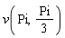 v(Pi, (1/3)*Pi)