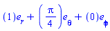 Vector(3, {(1) = 1, (2) = (1/4)*Pi, (3) = 0})