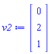 Vector(3, {(1) = 0, (2) = 2, (3) = 1})