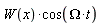 W(x)*cos(Omega*t)