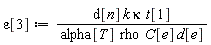 epsilon[3] := d[n]*k*kappa*t[1]/(alpha[T]*rho*C[e]*d[e])