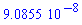 0.90855e-7