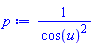 1/cos(u)^2