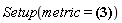 Setup(metric = Physics[d_](r1)^2-Physics[d_](r2)^2+2*Physics[d_](r3)*Physics[d_](r4))
