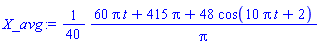 (1/40)*(60*Pi*t+415*Pi+48*cos(10*Pi*t+2))/Pi