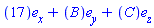 Vector(3, {(1) = 17, (2) = B, (3) = C})