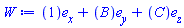 Vector(3, {(1) = 1, (2) = B, (3) = C})