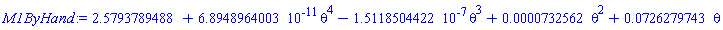 HFloat(2.579378948829685)+HFloat(6.894896400274164e-11)*theta^4-HFloat(1.5118504421633464e-7)*theta^3+HFloat(7.325618168985484e-5)*theta^2+HFloat(0.07262797432690293)*theta