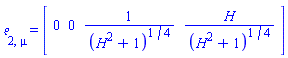 Physics:-Tetrads:-e_[2, mu] = Vector[row](%id = 18446744078572527854)